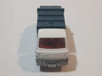 Tomy Tomica No. 10 Mitsubishi Canter Garbage Refuse Truck White and Blue 1:72 Scale Die Cast Toy Car Vehicle Made in Japan