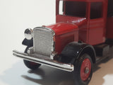 Lledo Days Gone 1934 Mack Canvas Back Truck Kaffee Hag Red and Black Die Cast Toy Car Vehicle