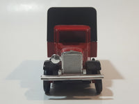 Lledo Days Gone 1934 Mack Canvas Back Truck Kaffee Hag Red and Black Die Cast Toy Car Vehicle