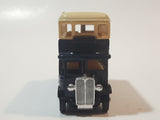 1980s Lledo Promotional Model Double Decker Bus Van Houten's Cocoa Blue and Cream Die Cast Toy Car Vehicle