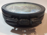 1995 American Pacific Railway Lights Sound and Motion 11 1/2" Wall Clock Missing Parts