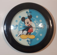 1992 Westclox Disney Mickey Mouse Glove Hands 10 3/4" Plastic Wall Clock Made in U.S.A.