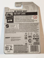 2022 Hot Wheels HW Art Cars '68 Dodge Dart White Die Cast Toy Car Vehicle New in Package