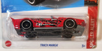 2022 Hot Wheels Spoiler Alert Track Manga Red Die Cast Toy Car Vehicle New in Package