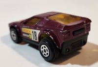 Majorette Motor Bosch Kleber AGIP Bilstein #18 Dark Purple Die Cast Toy Car Vehicle