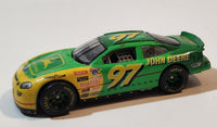 1996 Racing Champions NASCAR #97 John Deere Green and Yellow Die Cast Toy Car Vehicle