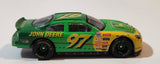 1996 Racing Champions NASCAR #97 John Deere Green and Yellow Die Cast Toy Car Vehicle