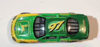 1996 Racing Champions NASCAR #97 John Deere Green and Yellow Die Cast Toy Car Vehicle