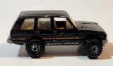 1996 Hot Wheels Range Rover Metallic Black Die Cast Toy Car Vehicle