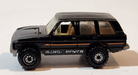 1996 Hot Wheels Range Rover Metallic Black Die Cast Toy Car Vehicle