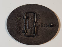 2013 Montana Silversmith Calgary Stamped Metal Belt Buckle