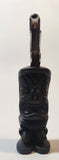 Vintage Coco Joe's #298 Tiki God Carved Black Lava Rock Bottle Opener