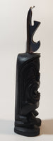 Vintage Coco Joe's #298 Tiki God Carved Black Lava Rock Bottle Opener