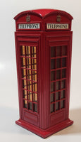 TC 8689 Red Metal Phone Box Telephone Booth Coin Bank