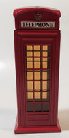 TC 8689 Red Metal Phone Box Telephone Booth Coin Bank