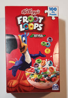 2021 Spin Master Kellogg's Froot Loops Cereal 100 Piece Puzzle in Box