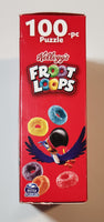 2021 Spin Master Kellogg's Froot Loops Cereal 100 Piece Puzzle in Box