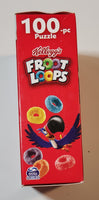 2021 Spin Master Kellogg's Froot Loops Cereal 100 Piece Puzzle in Box