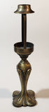 Partylite Hydrangea Flower Themed Stained Glass 10 1/4" Tall Tea Light Candle Holder Lamp