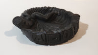 Vintage Coco Joe's #137 Aloha Hawaii Hula Girl Black Carved Lava Ash Tray