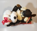 Snuggly Soft Animated Valentine Plush Puppy Duet Dancing Musical