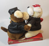 Snuggly Soft Animated Valentine Plush Puppy Duet Dancing Musical