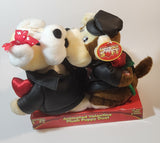 Snuggly Soft Animated Valentine Plush Puppy Duet Dancing Musical