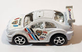 Unknown Brand Optimal Police CRA PD Unit 020 White Pull Back Plastic Toy Car Vehicle