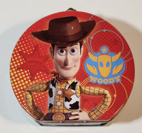 2014 Disney Pixar Toy Story Buzz Lightyear Small Tin Metal Lunch Box Container