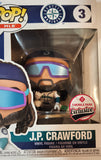 Funko Pop! MLB #3 Seattle Mariners T-Mobile Park Exclusive J.P. Crawford Vinyl Figure New in Box