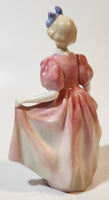 Vintage Royal Doulton Sweeting 6 1/4" Tall Bone China Figurine H.N.1935 (Neck Repair)