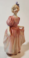 Vintage Royal Doulton Sweeting 6 1/4" Tall Bone China Figurine H.N.1935 (Neck Repair)