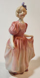 Vintage Royal Doulton Sweeting 6 1/4" Tall Bone China Figurine H.N.1935 (Neck Repair)