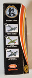 2002 Matchbox Mk1a Spitfire Airplane Die Cast Toy Aircraft with Stand New in Box