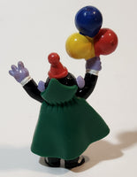 Applause Muppets Count Von Count Holding Balloons Toy 3 3/4" PVC Toy Figure