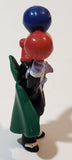 Applause Muppets Count Von Count Holding Balloons Toy 3 3/4" PVC Toy Figure