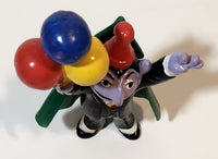 Applause Muppets Count Von Count Holding Balloons Toy 3 3/4" PVC Toy Figure