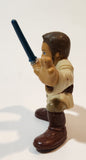 2004 Hasbro LFL Star Wars Galactic Heroes Obi Wan Kenobi 2 1/2" Tall Toy Figure