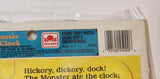 Vintage 1989 Golden CTW Sesame Street The Monster Ate The Clock Frame Tray Puzzle