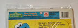Vintage 1989 Golden CTW Sesame Street The Monster Ate The Clock Frame Tray Puzzle