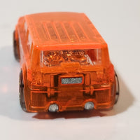 2016 Hot Wheels X-Raycers Scion xB Clear Orange Die Cast Toy Car Vehicle