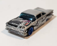 2005 Hot Wheels Shaman King Amidamaru '59 Bel Air Silver Die Cast Toy Car Vehicle