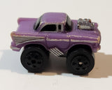 1987 Road Champs '57 Chevy Purple Micro Mini Die Cast Toy Car Vehicle
