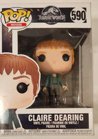 2018 Funko Pop! Movies #590 Jurassic World Claire Dearing Toy Vinyl Figure New in Box