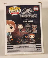 2018 Funko Pop! Movies #590 Jurassic World Claire Dearing Toy Vinyl Figure New in Box