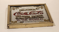 Vintage Coca Cola Small 4 1/2" x 4 1/2" Mirror Sign