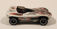 2004 Hot Wheels Final Run Cat-A-Pult White Die Cast Toy Car Vehicle