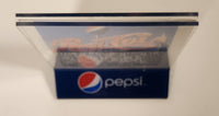 Pepsi Cola Acrylic Restaurant Table Top Advertising Stand Holder