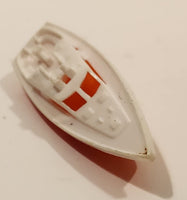 Unknown Brand GTX Speed Boat Orange and White Plastic Toy Boat