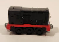 2009 Gullane Thomas & Friends Take Along N Play Diesel Locomotive Black Magnetic Die Cast Toy Vehicle